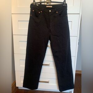 Levi’s rib cage ankle straight jeans